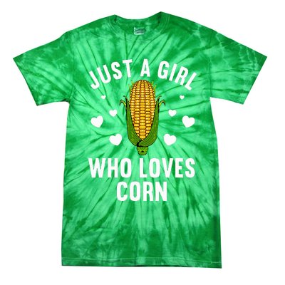 Cute Corn Kernel Corn Cob Lovers Tie-Dye T-Shirt