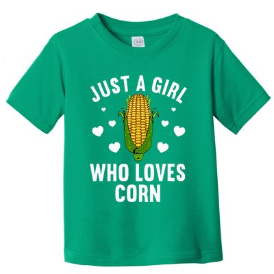 Cute Corn Kernel Corn Cob Lovers Toddler T-Shirt