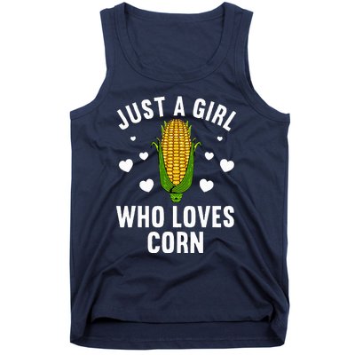 Cute Corn Kernel Corn Cob Lovers Tank Top