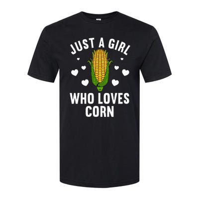 Cute Corn Kernel Corn Cob Lovers Softstyle CVC T-Shirt