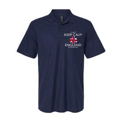 Cool Cant Keep Calm England Is Playing Soccer Softstyle Adult Sport Polo