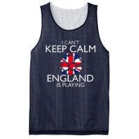 Cool Cant Keep Calm England Is Playing Soccer Mesh Reversible Basketball Jersey Tank