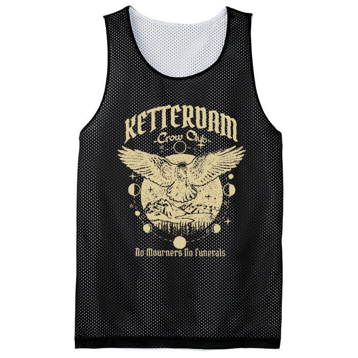 Crow Club Ketterdam Bookish Mesh Reversible Basketball Jersey Tank