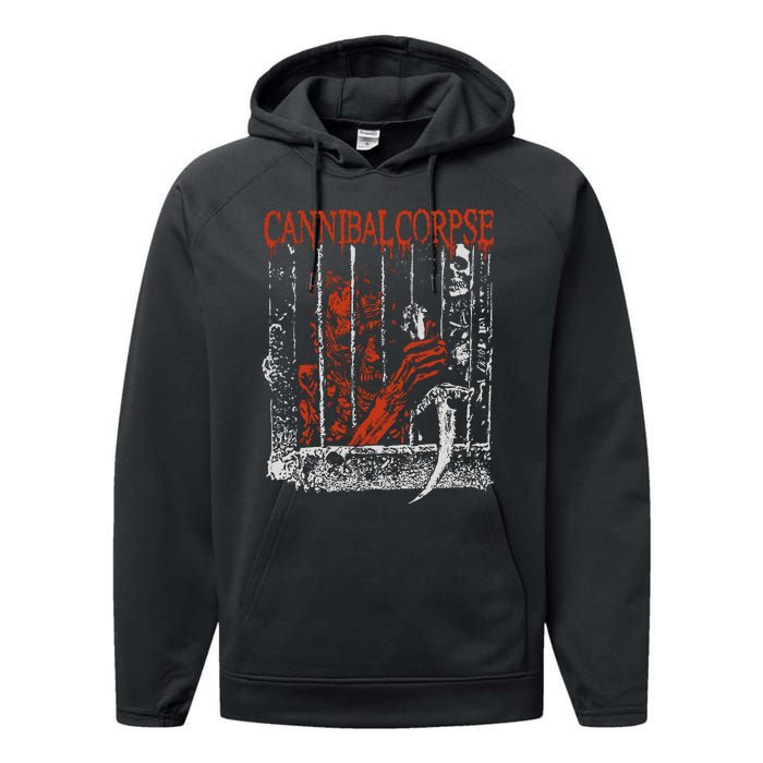 Cannibal Corpse Kill Cell Performance Fleece Hoodie