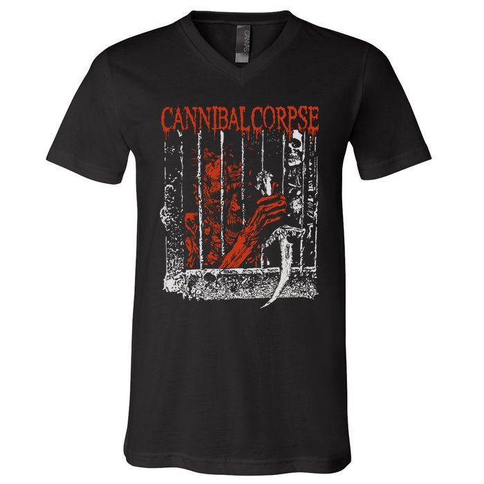 Cannibal Corpse Kill Cell V-Neck T-Shirt