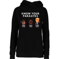 Comfort Colors Know Your Parasites Womens Funnel Neck Pullover Hood