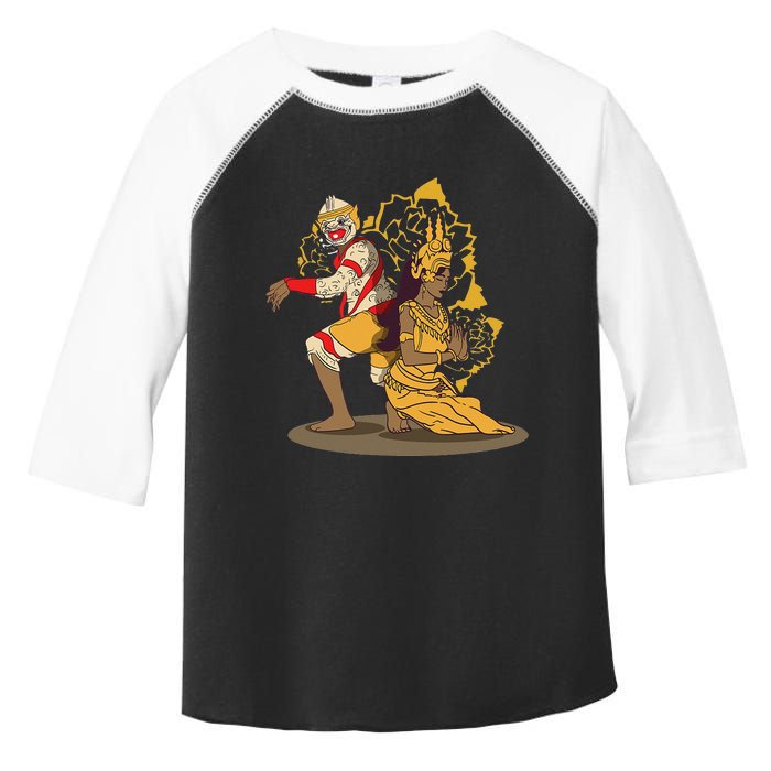 Cambodia Cambodian Khmer Traditional Dance Reamker Apsara Toddler Fine Jersey T-Shirt