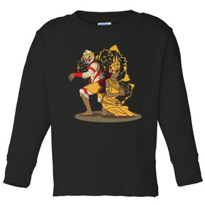 Cambodia Cambodian Khmer Traditional Dance Reamker Apsara Toddler Long Sleeve Shirt