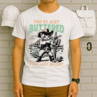 Cute Cowboy Kitten YouVe Just Buttered Your Last Biscuit T-Shirt