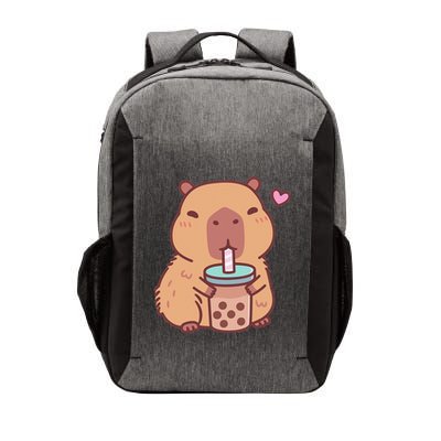 Cute Capybara Kawaii Anime Drinking Bubble Tea Lover Vector Backpack