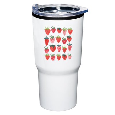 Cute Cottagecore Kawaii Strawberry Aesthetic Strawberries Tumbler
