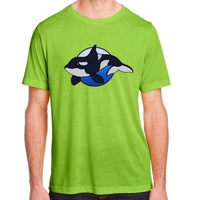 Cute Cartoon Killer Whale For Animal Lovers And Enthusiasts Adult ChromaSoft Performance T-Shirt