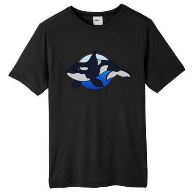 Cute Cartoon Killer Whale For Animal Lovers And Enthusiasts Tall Fusion ChromaSoft Performance T-Shirt