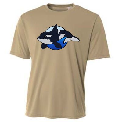 Cute Cartoon Killer Whale For Animal Lovers And Enthusiasts Cooling Performance Crew T-Shirt