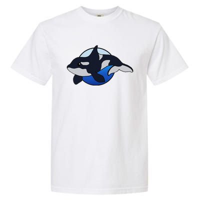 Cute Cartoon Killer Whale For Animal Lovers And Enthusiasts Garment-Dyed Heavyweight T-Shirt