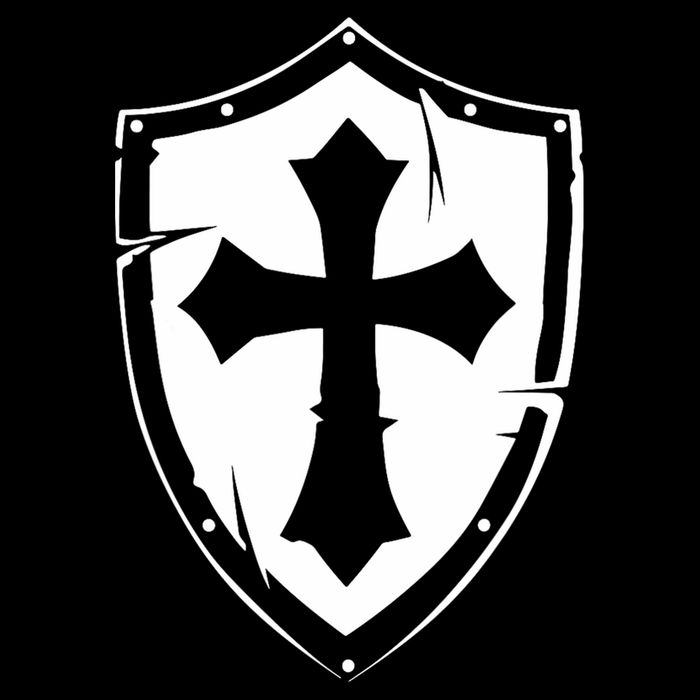 Cross Crusader Knights Templar Shield Baby Bodysuit