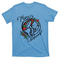 Christmas Cat Kitty Meowy Cute Gift T-Shirt