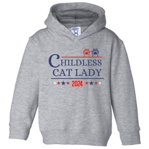 Childless Cat Kamala 2024 Childless Cat Lady 2024 Childless Cat Lady Kamala 2024 Toddler Hoodie