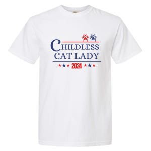 Childless Cat Kamala 2024 Childless Cat Lady 2024 Childless Cat Lady Kamala 2024 Garment-Dyed Heavyweight T-Shirt