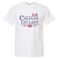 Childless Cat Kamala 2024 Childless Cat Lady 2024 Childless Cat Lady Kamala 2024 Garment-Dyed Heavyweight T-Shirt