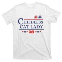 Childless Cat Kamala 2024 Childless Cat Lady 2024 Childless Cat Lady Kamala 2024 T-Shirt