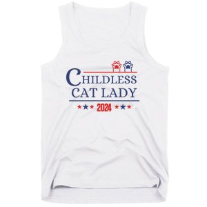 Childless Cat Kamala 2024 Childless Cat Lady 2024 Childless Cat Lady Kamala 2024 Tank Top