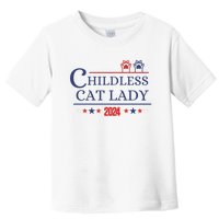 Childless Cat Kamala 2024 Childless Cat Lady 2024 Childless Cat Lady Kamala 2024 Toddler T-Shirt