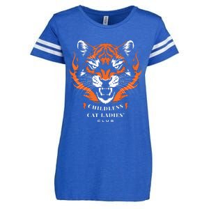 Childless Cat Ladies Enza Ladies Jersey Football T-Shirt