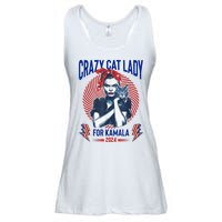 Crazy Cat Lady For Kamala 2024 Kamala Election 2024 Vote Ladies Essential Flowy Tank