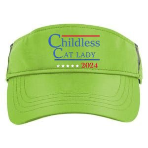 Childless Cat Lady 2024 Ladies Is Voting Kamala Adult Drive Performance Visor