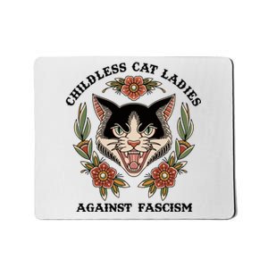 Childless Cat Ladies Against Fascism Mousepad