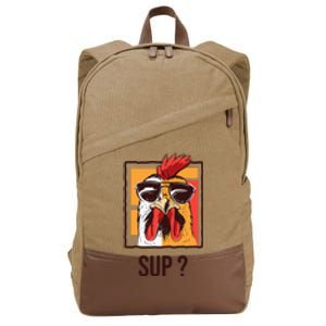 Cute Chicken Lover Gardening Farmer Henhouse Coop Chicken  Cotton Canvas Backpack