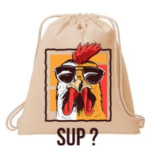 Cute Chicken Lover Gardening Farmer Henhouse Coop Chicken  Drawstring Bag