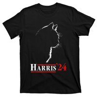 Childless Cat Lady For Kamala Harris President T-Shirt