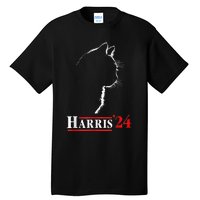 Childless Cat Lady For Kamala Harris President Tall T-Shirt