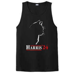 Childless Cat Lady For Kamala Harris President PosiCharge Competitor Tank