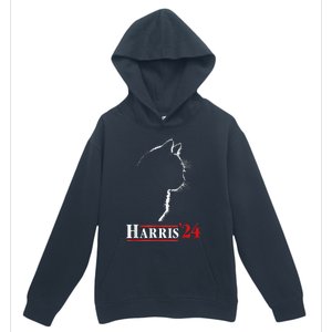 Childless Cat Lady For Kamala Harris President Urban Pullover Hoodie