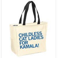 Childless Cat Ladies For Kamala Zip Tote Bag