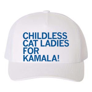 Childless Cat Ladies For Kamala Yupoong Adult 5-Panel Trucker Hat