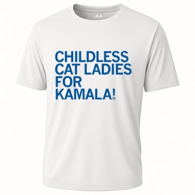 Childless Cat Ladies For Kamala Performance Shirt