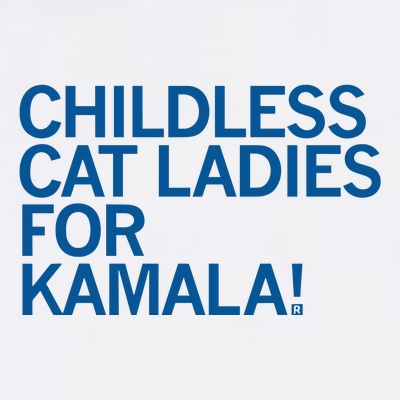 Childless Cat Ladies For Kamala T-Shirt