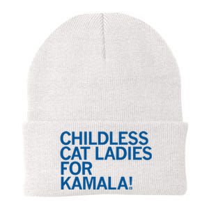 Childless Cat Ladies For Kamala Knit Cap Winter Beanie