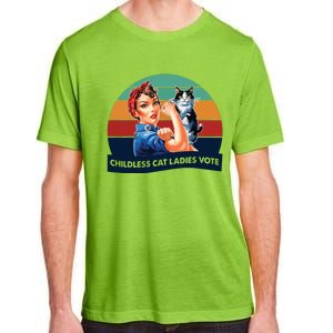 Childless Cat Ladies Vote Adult ChromaSoft Performance T-Shirt