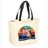 Childless Cat Ladies Vote Zip Tote Bag