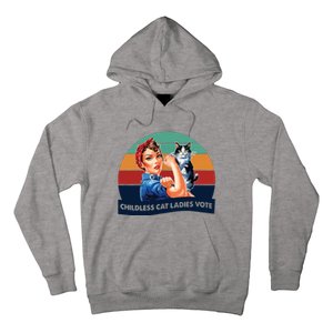 Childless Cat Ladies Vote Hoodie