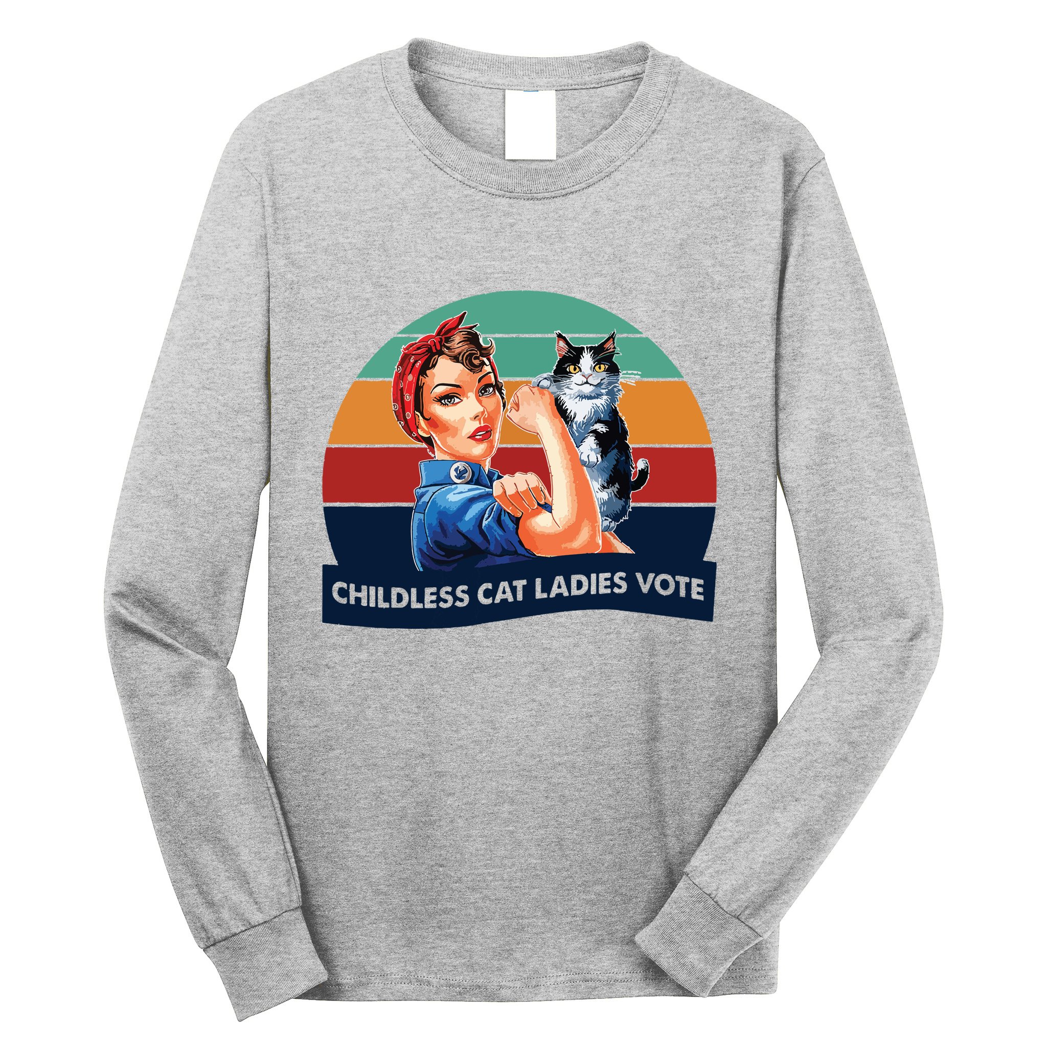 Childless Cat Ladies Vote Long Sleeve Shirt