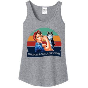 Childless Cat Ladies Vote Ladies Essential Tank