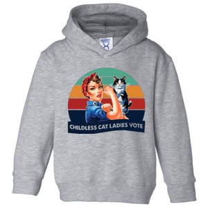 Childless Cat Ladies Vote Toddler Hoodie