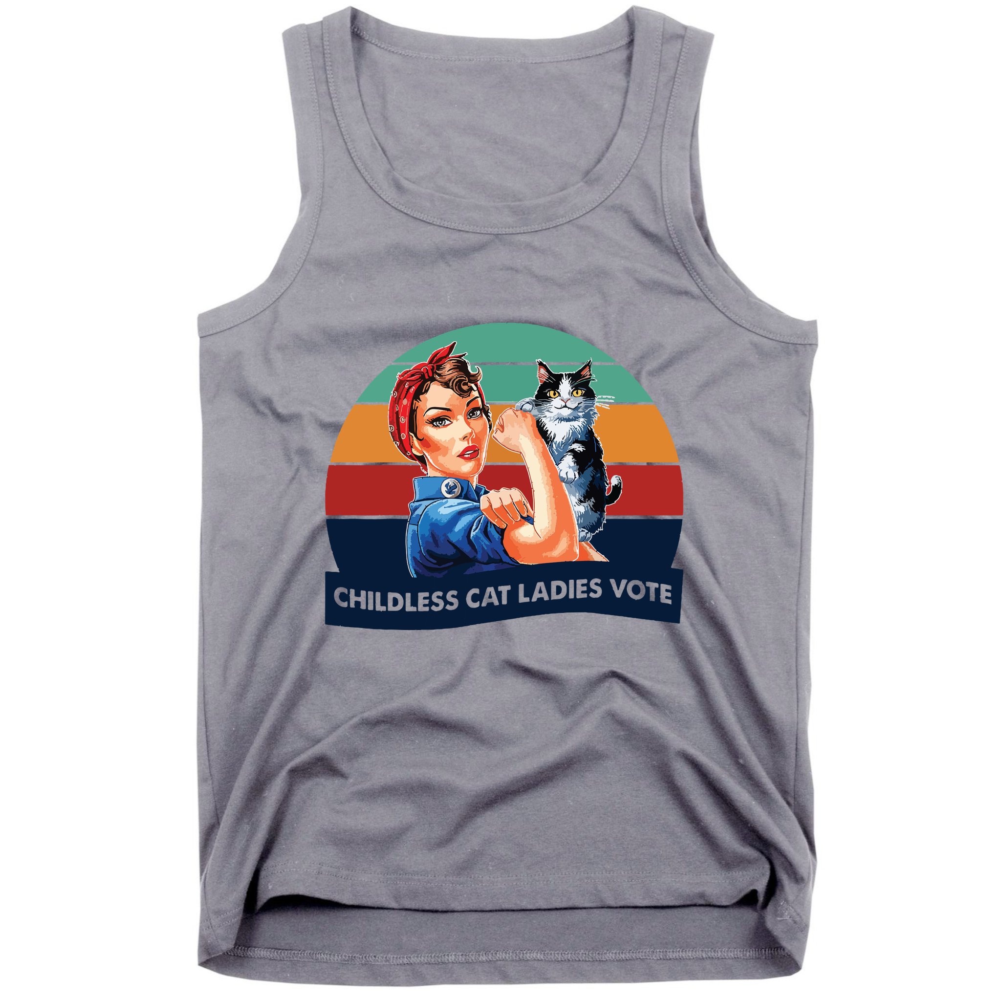 Childless Cat Ladies Vote Tank Top