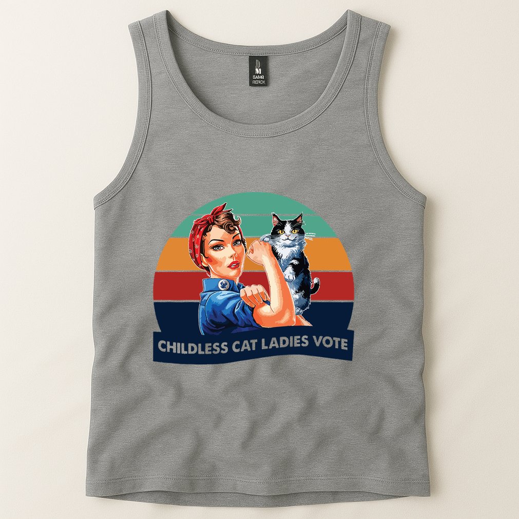 Childless Cat Ladies Vote Tank Top